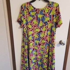 Kermit t-shirt dress Lularoe L